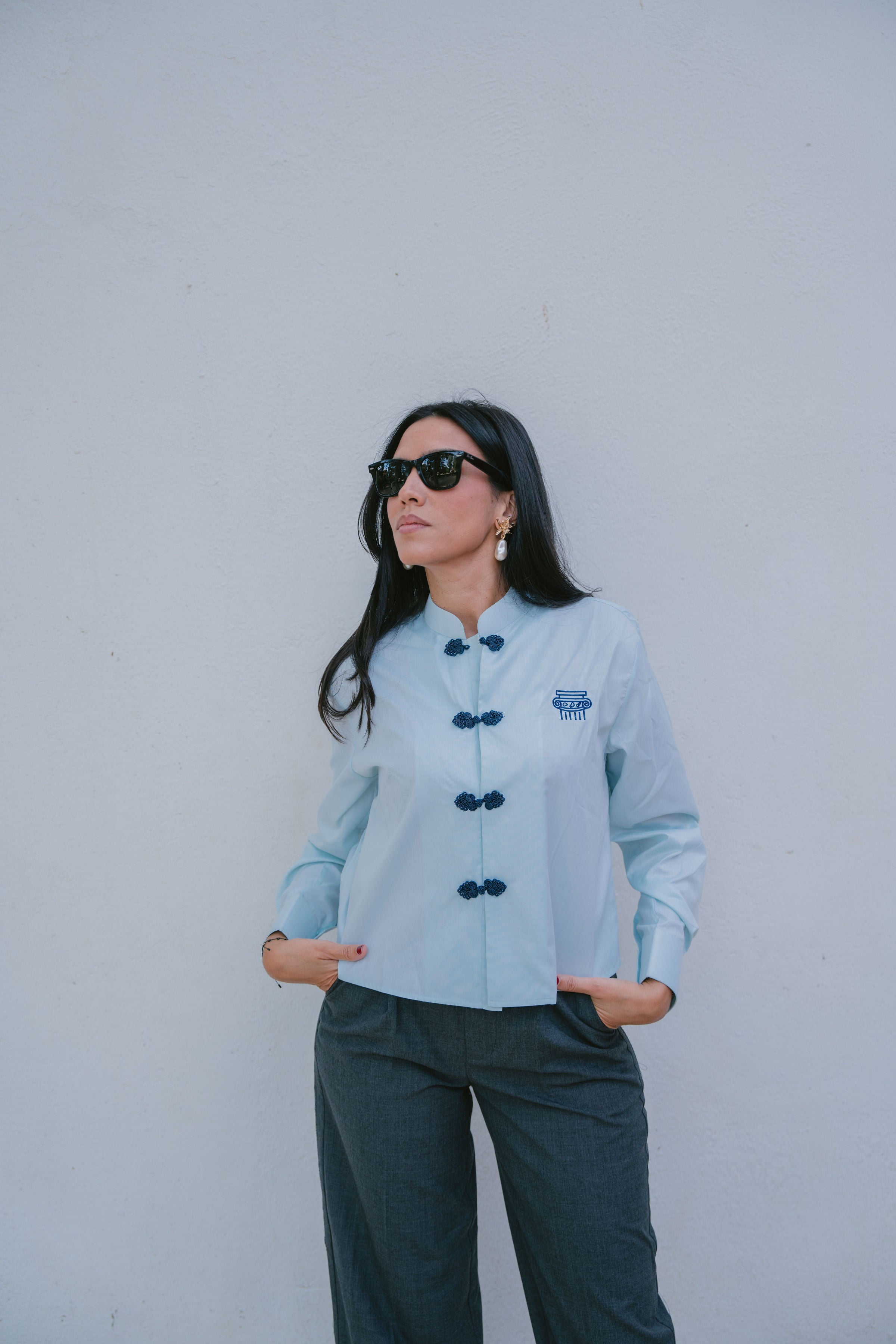 BLUSA MANDARÍN SORA