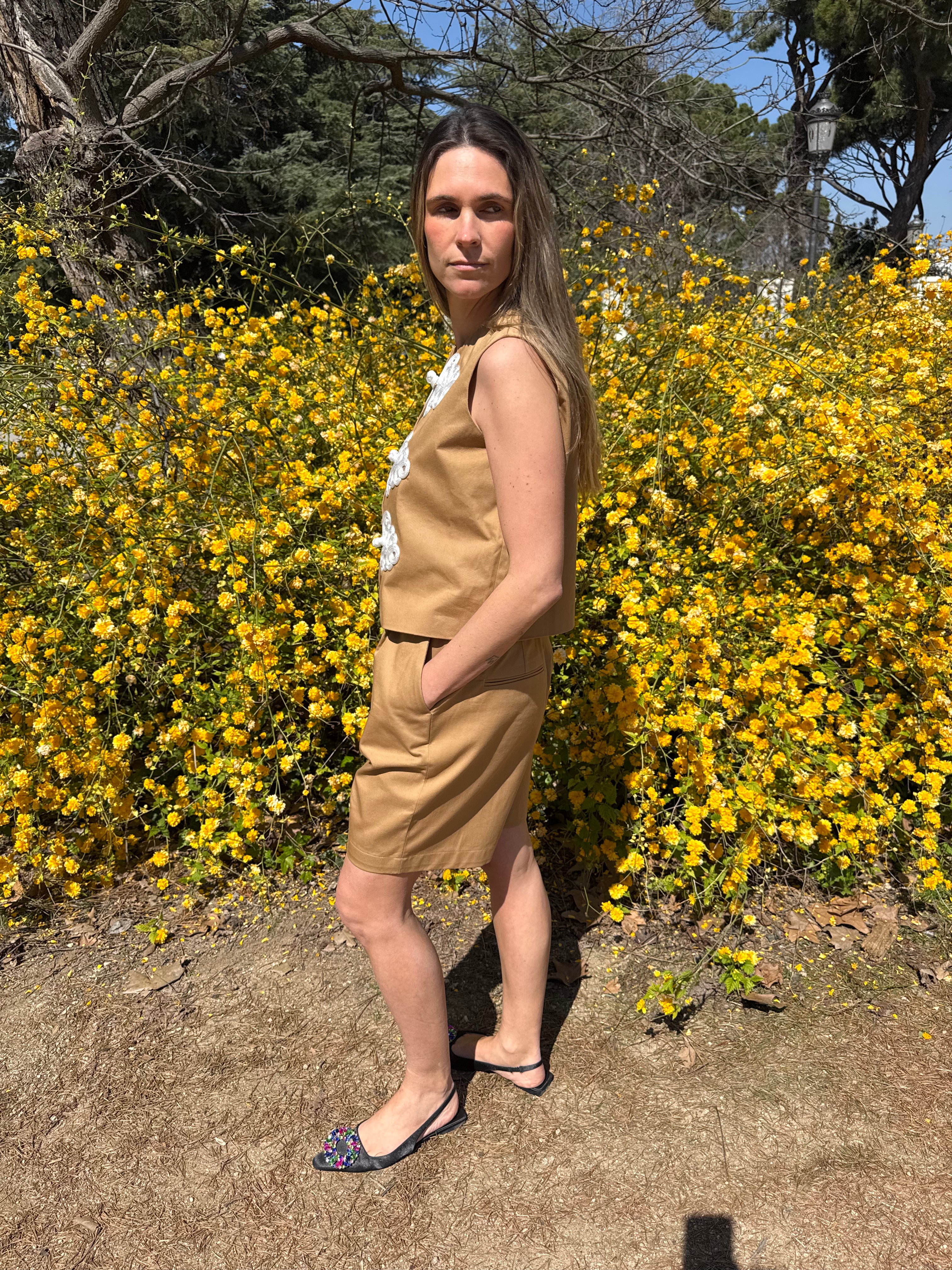 SET ALCÁZAR — Chaleco + Bermudas