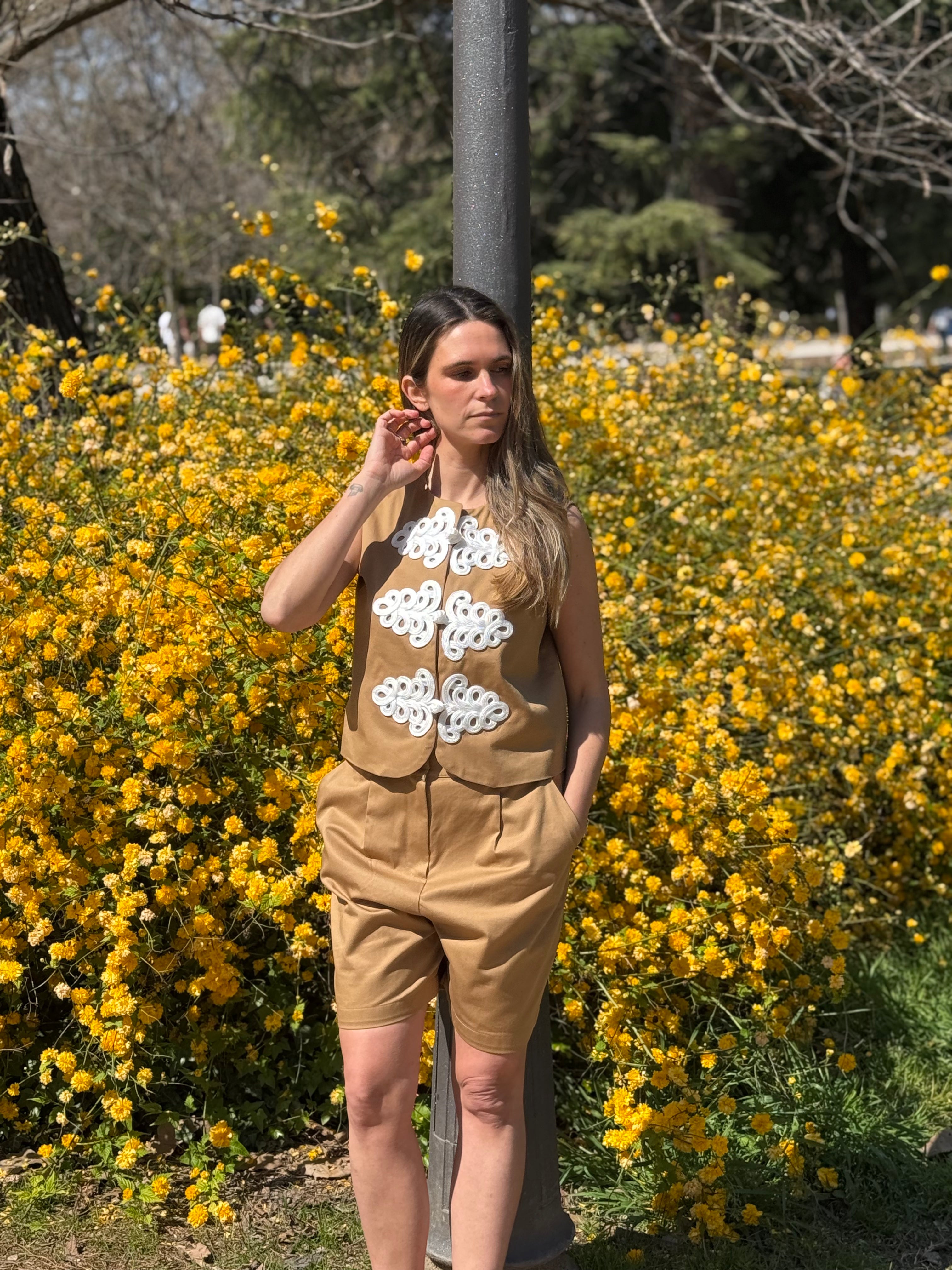 SET ALCÁZAR — Chaleco + Bermudas