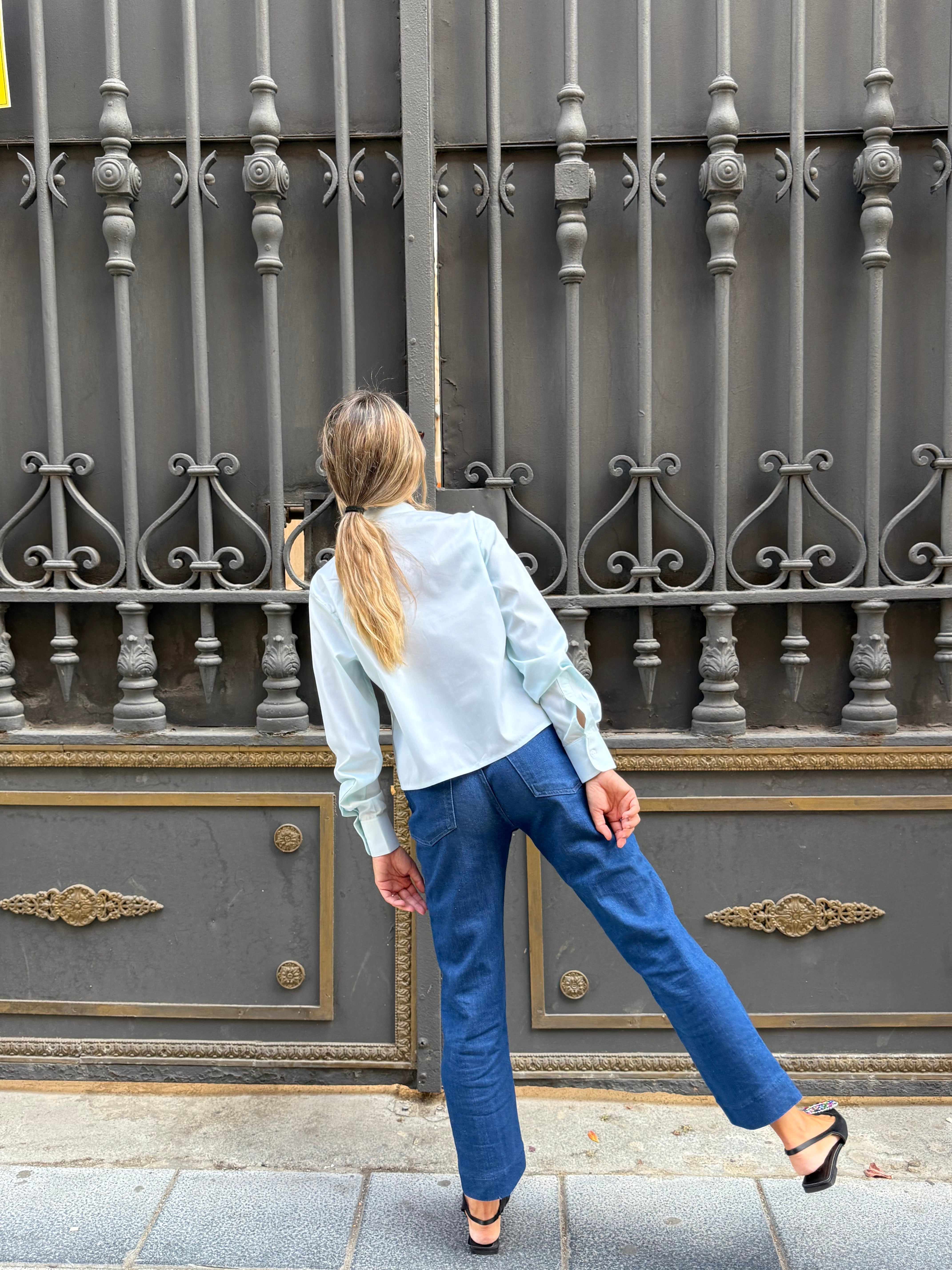 SORA MANDARIN BLOUSE
