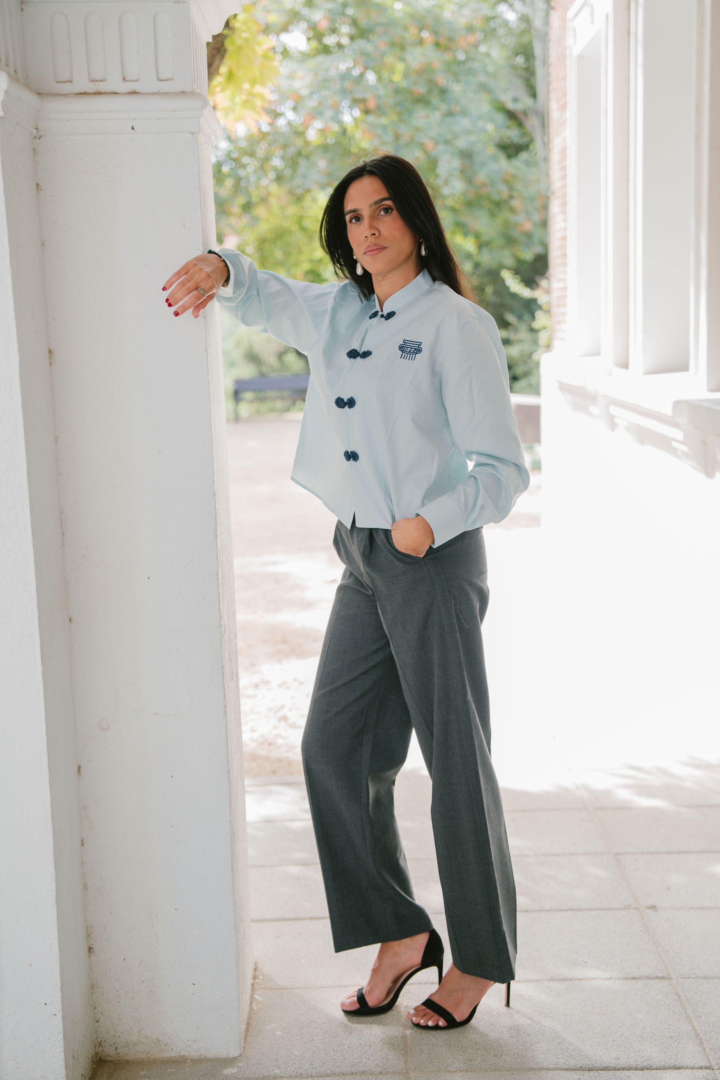 SORA MANDARIN BLOUSE