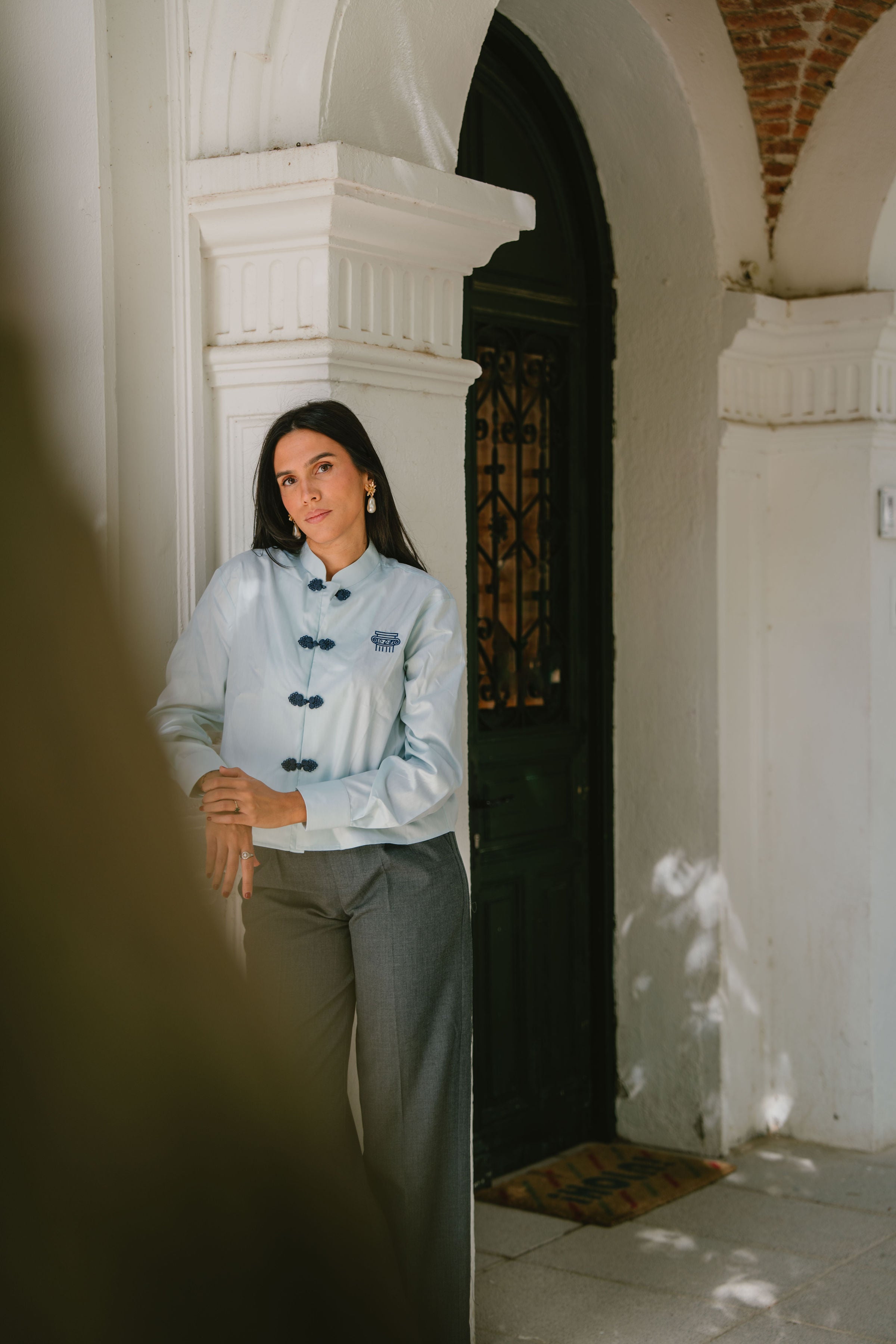 BLUSA MANDARÍN SORA