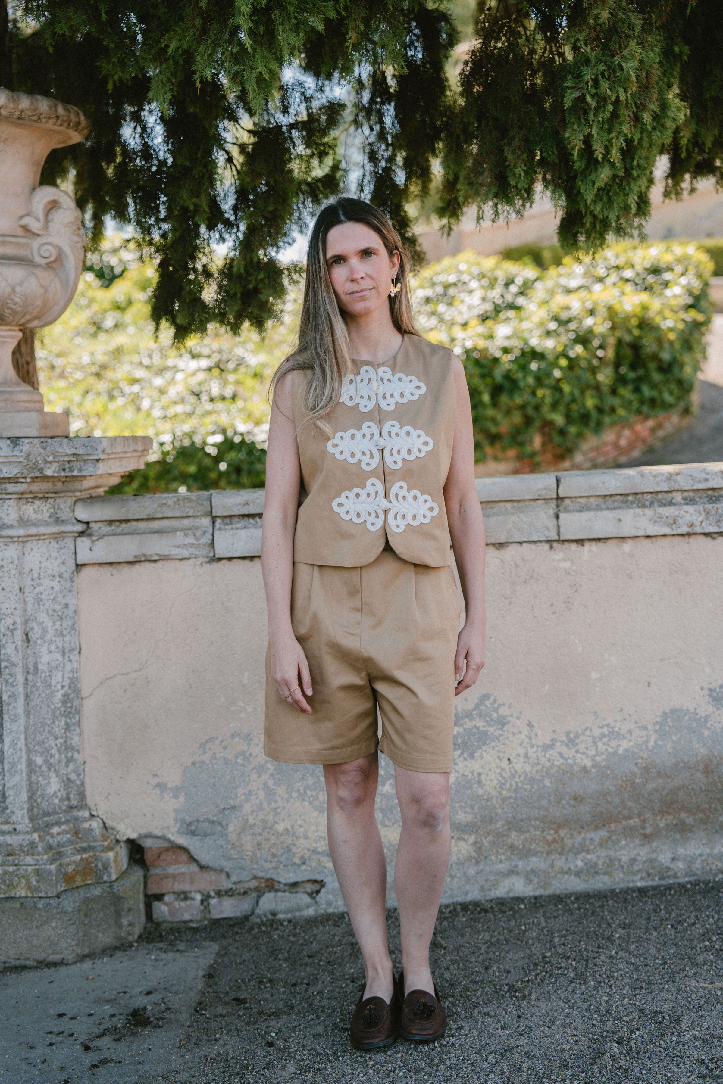 SET ALCÁZAR — Chaleco + Bermudas