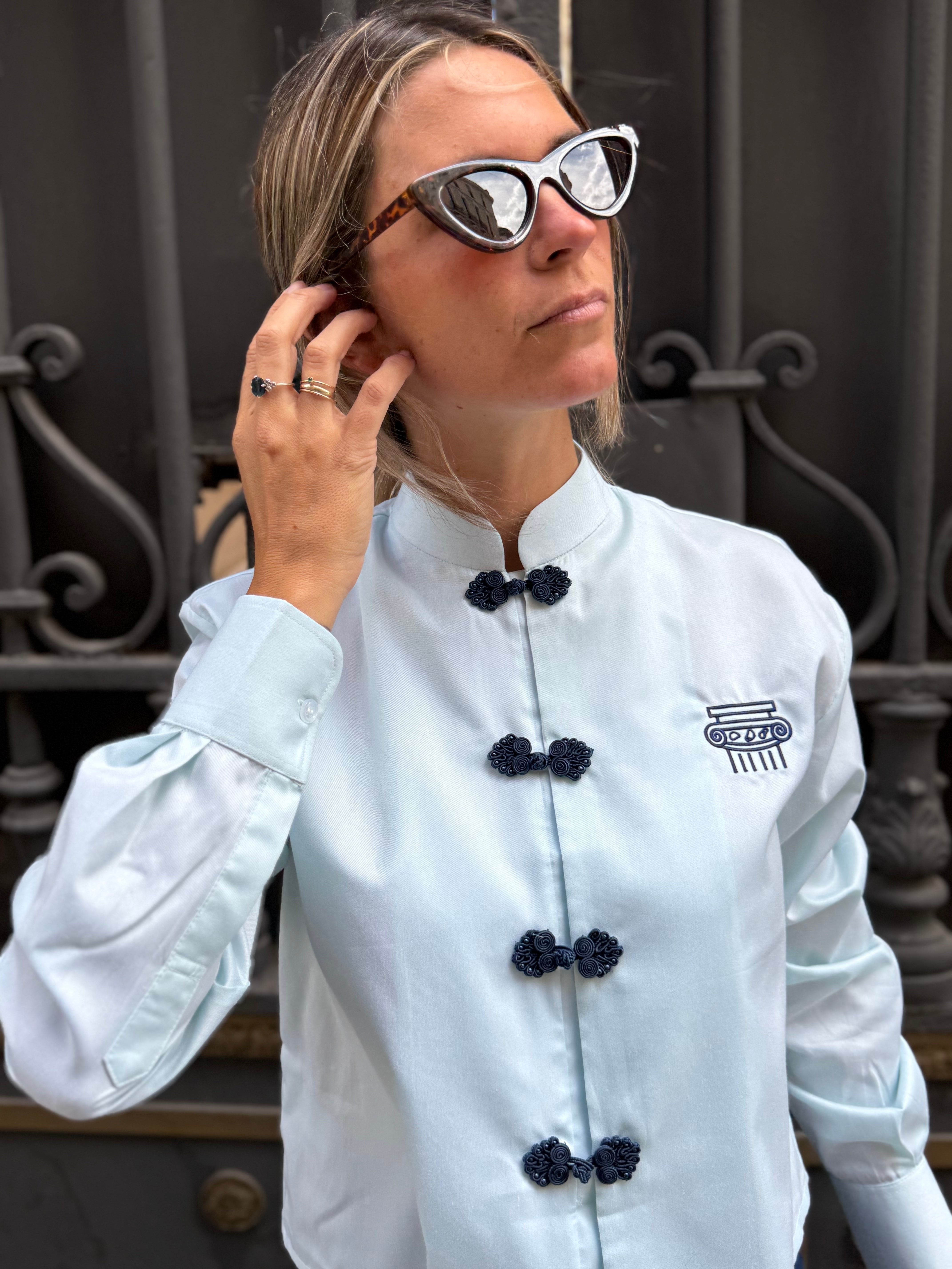 SORA MANDARIN BLOUSE