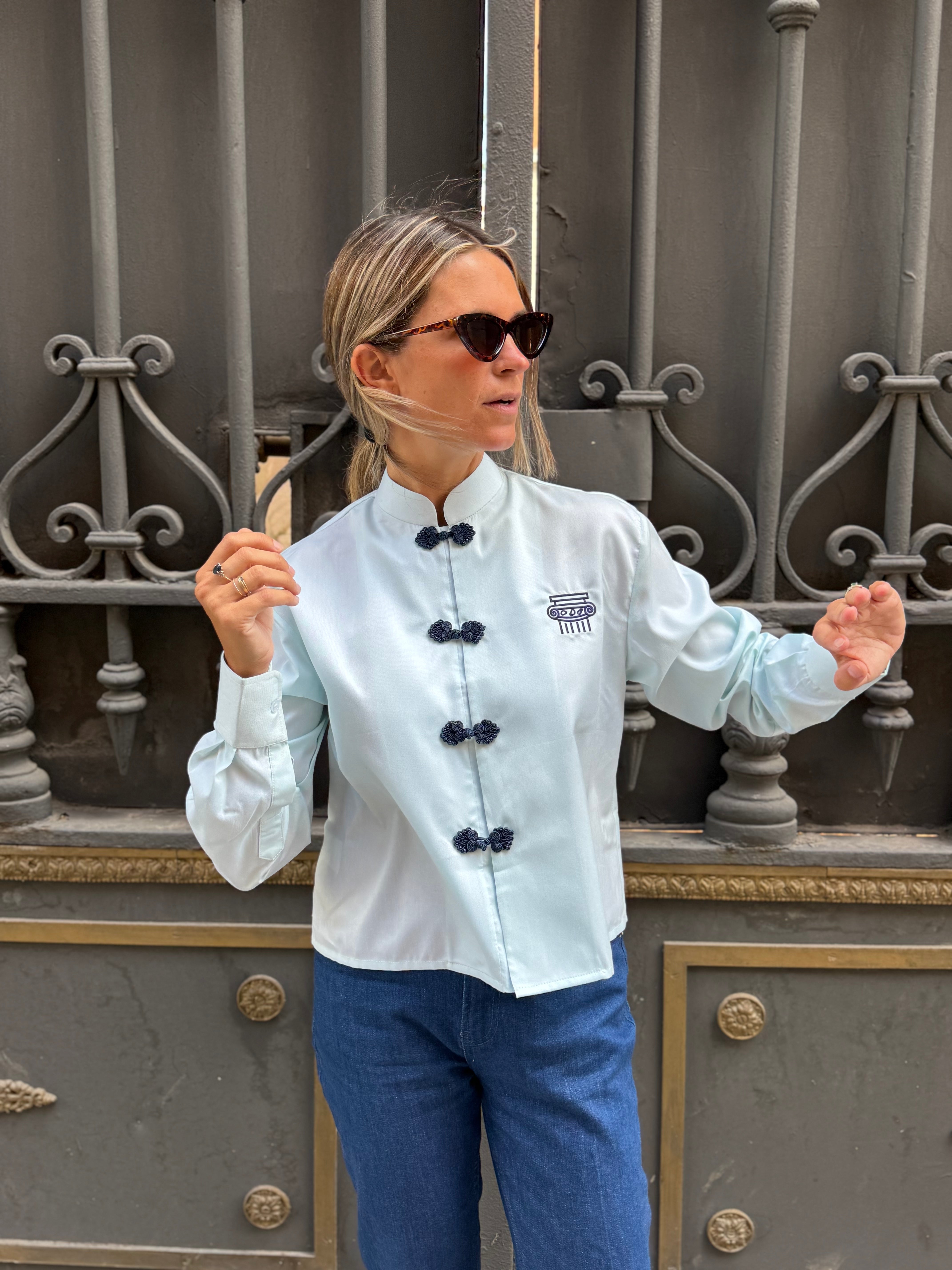 SORA MANDARIN BLOUSE